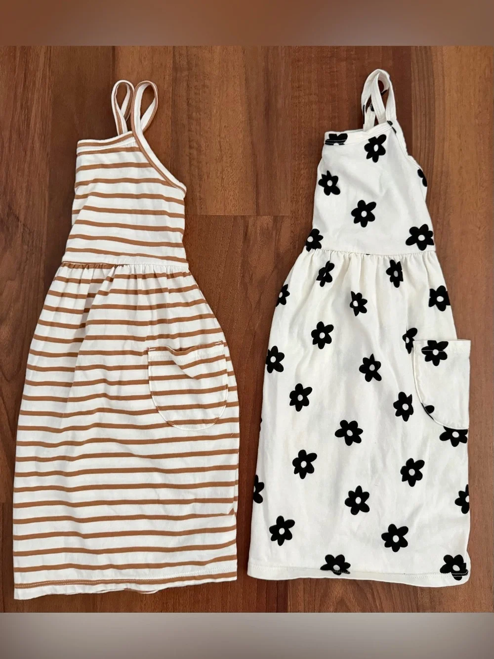 Old Navy Girls’ Neutral Dress Pair, Size 6